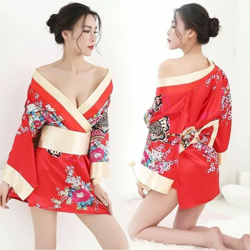 MAIN-Womens-Kimono-Dressing-Night-Gown-–-Scarlet-Bloom-KIMONOMO-2