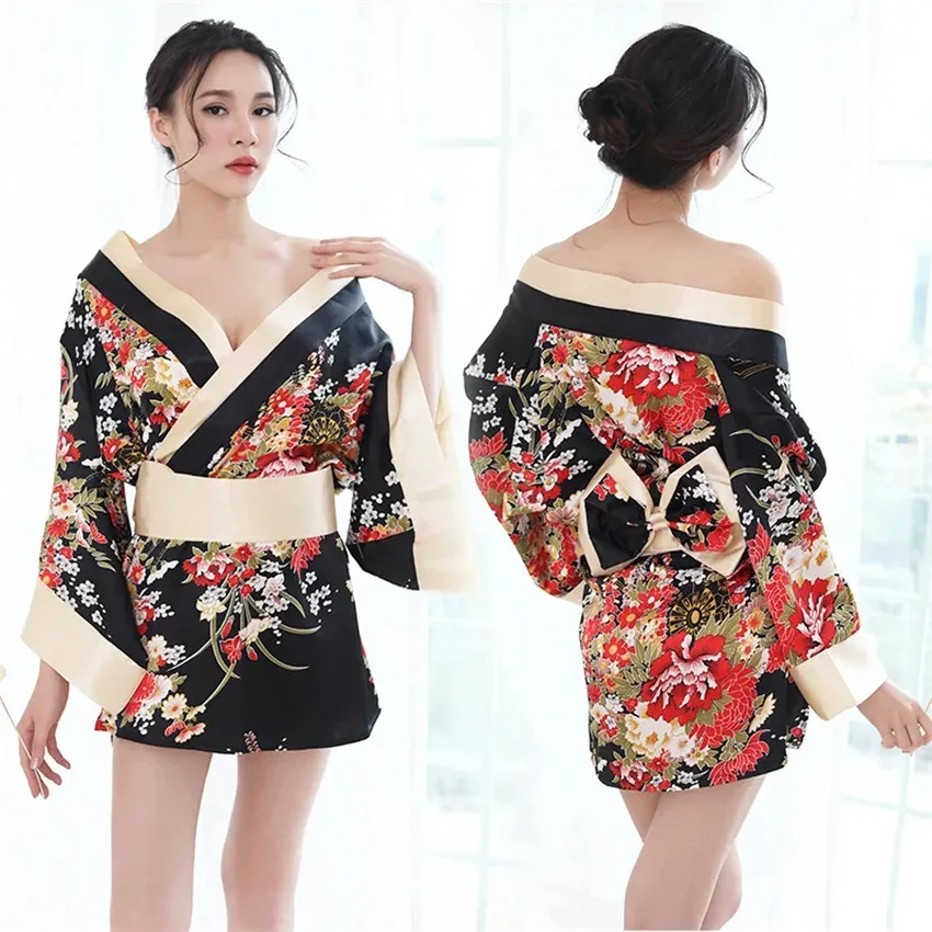 MAIN-Womens-Kimono-Dressing-Night-Gown-–-Floral-KIMONOMO-1