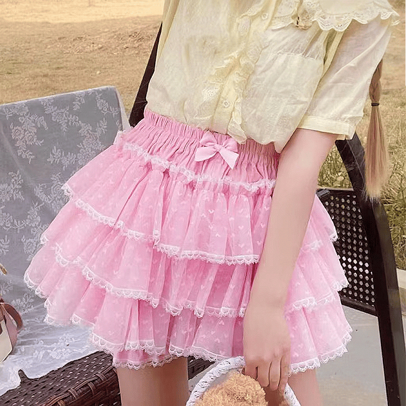 spetskjol, spetsshorts, kawaii kjol, japansk kjol