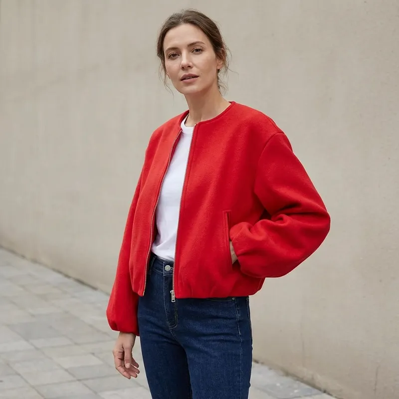 bomber jacket, womens bomber jacket, cropped bomber jacket, zipper jacket