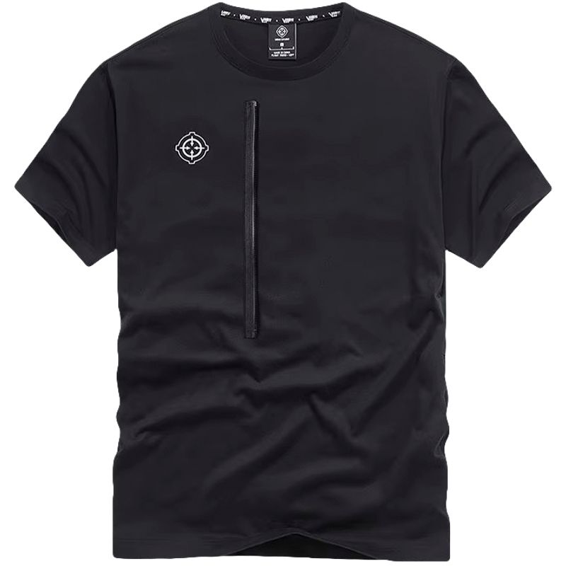 herr t-shirt, bomulls t-shirt, t-shirt med ficka