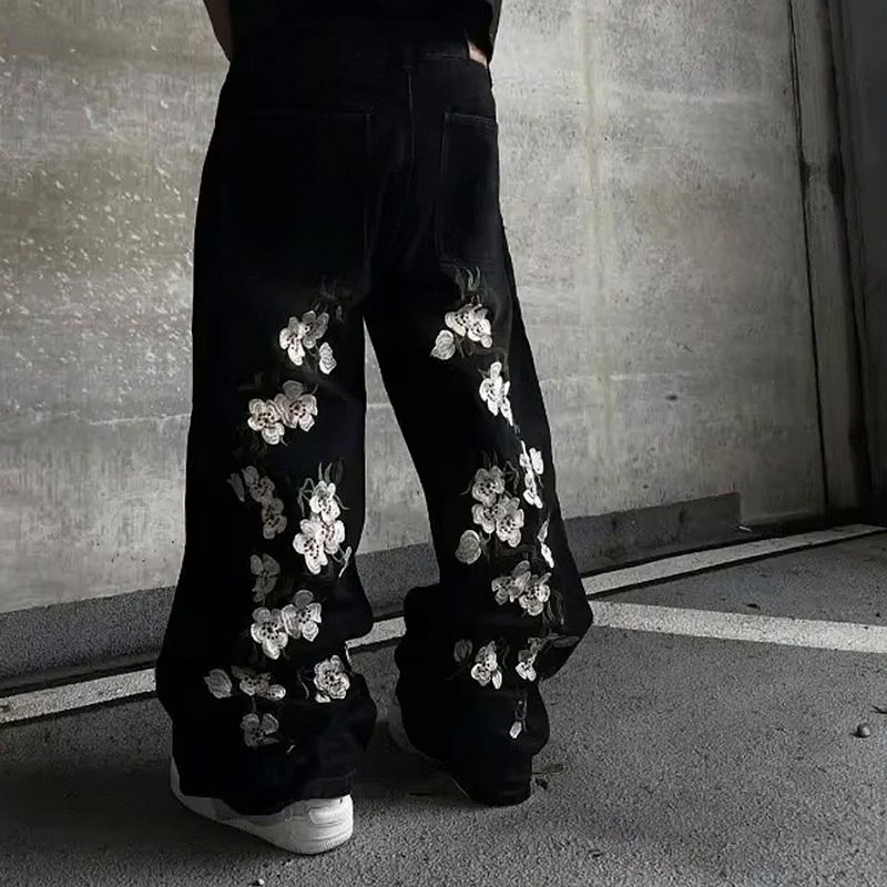 vida jeans, baggy jeans, jeans för män, körsbärsjeans