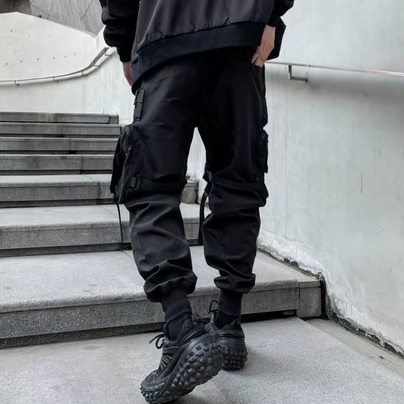 cargobyxor, herrbyxor, taktiska byxor, techwear-byxor